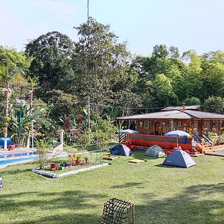 Cabanas Finca Hotel Villa Natalia -Salento Quindio Buitenkant foto