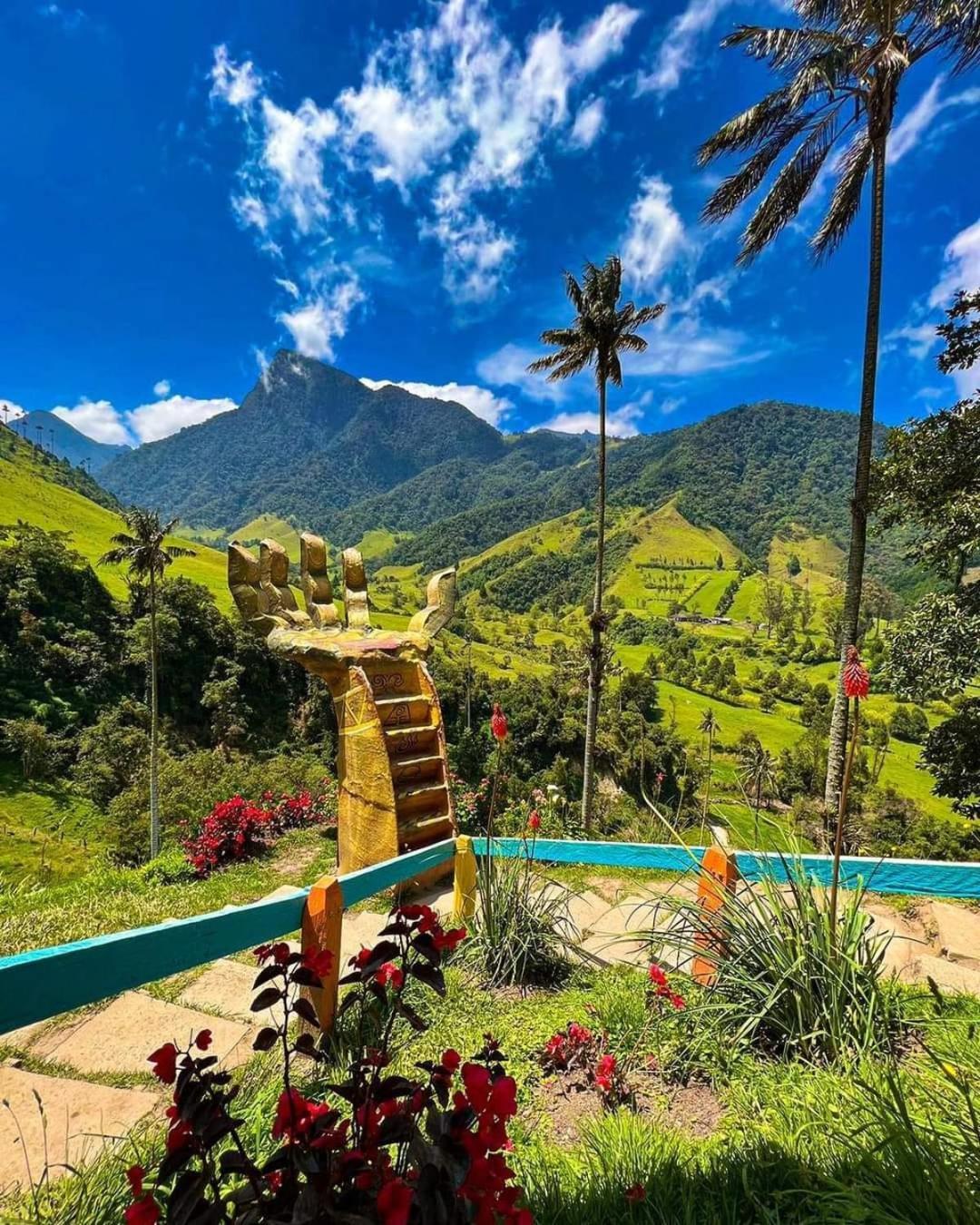 Cabanas Finca Hotel Villa Natalia -Salento Quindio Buitenkant foto