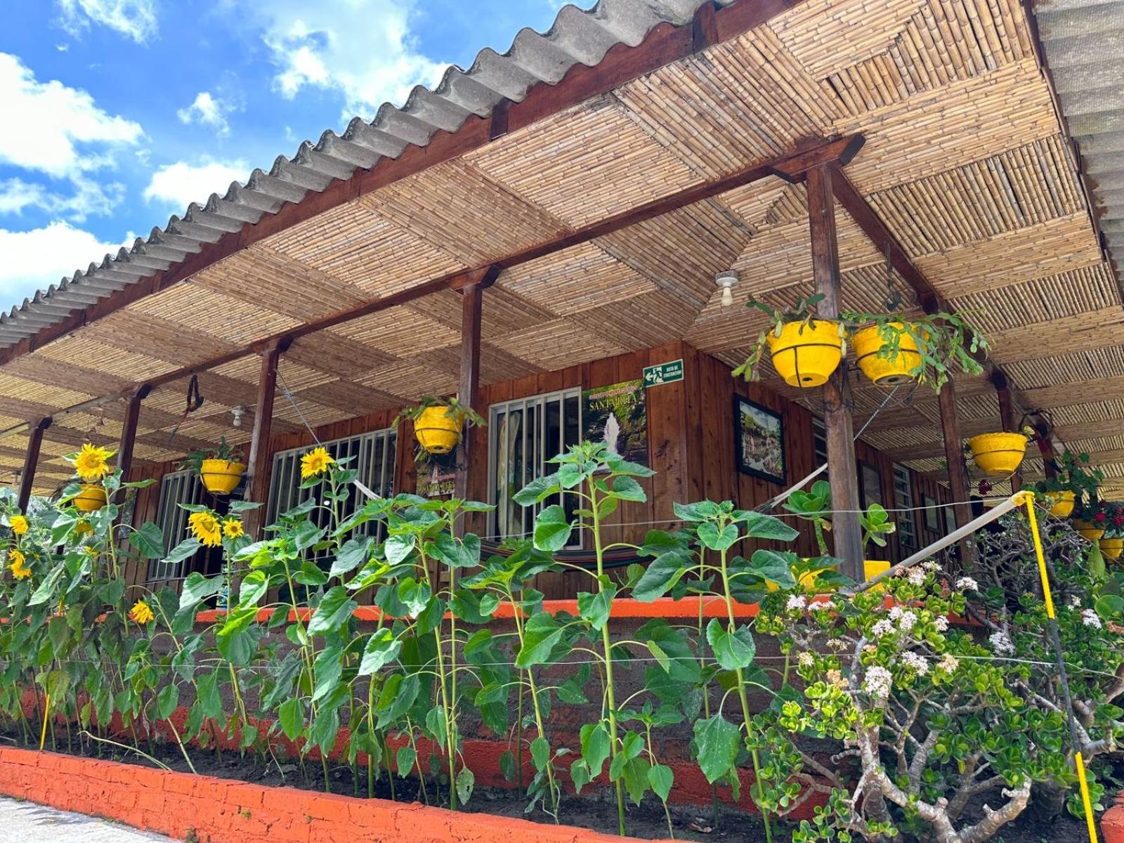 Cabanas Finca Hotel Villa Natalia -Salento Quindio Buitenkant foto