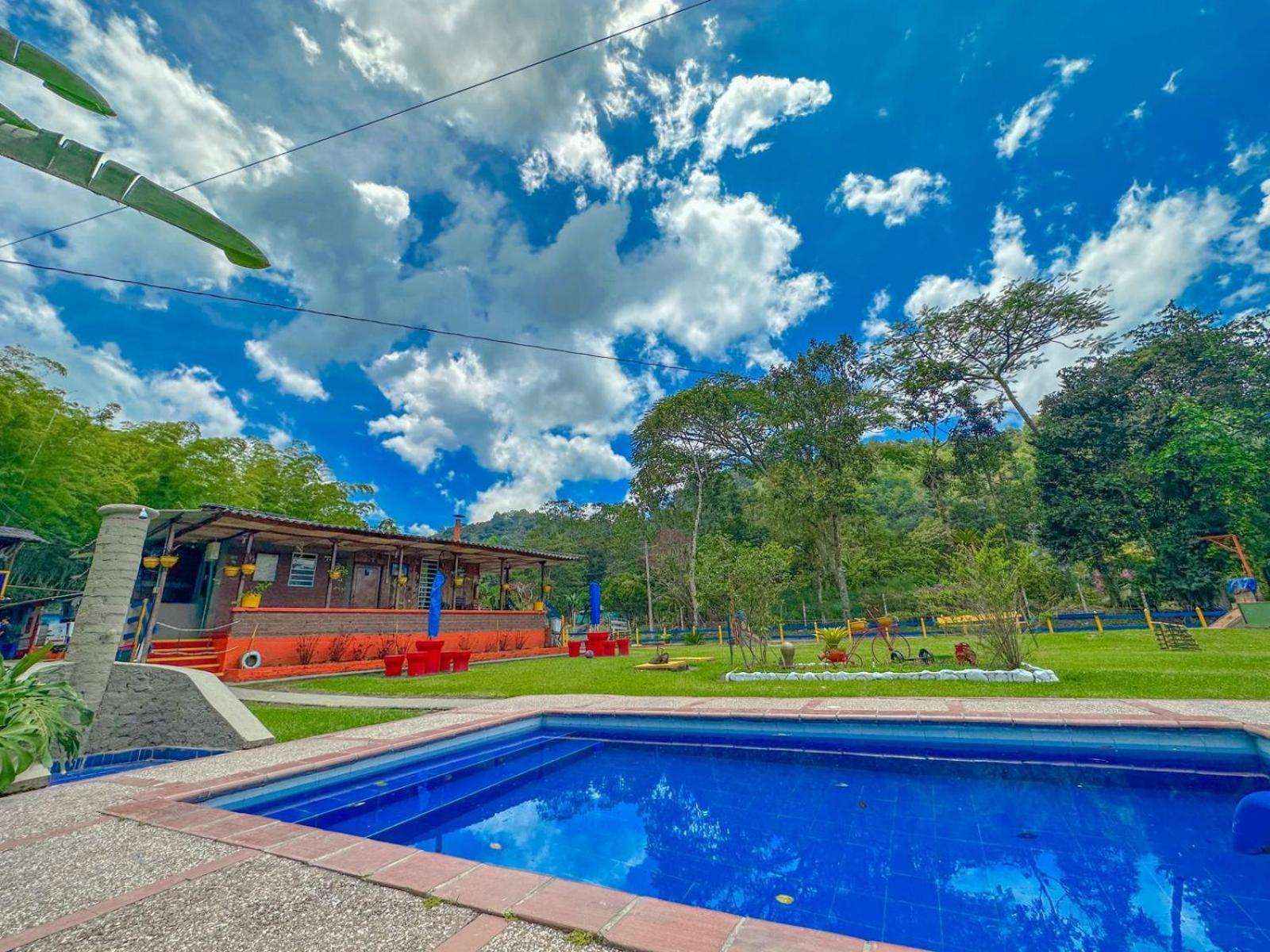 Cabanas Finca Hotel Villa Natalia -Salento Quindio Buitenkant foto