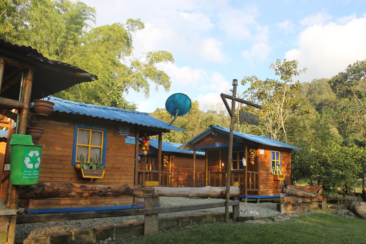 Cabanas Finca Hotel Villa Natalia -Salento Quindio Buitenkant foto